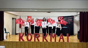 Salıpazarı'nda İstiklal Marşı'nın kabulünün 105. yıl dönümü kutlandı