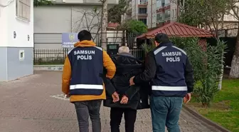 Samsun'da 35 yıl 7 ay hapis cezası bulunan firari hükümlü yakalandı