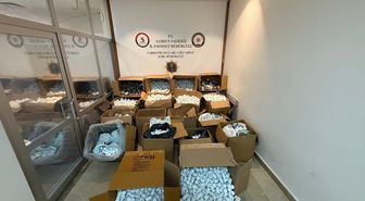 Samsun'da 421 bin 120 uyuşturucu hap ele geçirildi