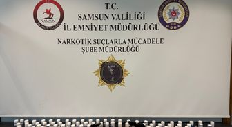 Samsun'da 6 bin 585 uyuşturucu hap ele geçirildi