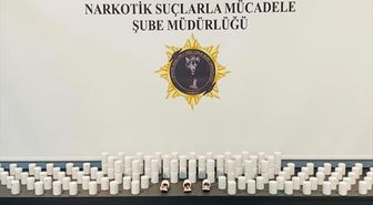 Samsun'da 9 bin 308 sentetik ecza ele geçirildi