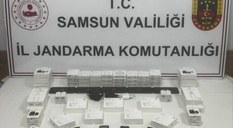 Samsun'da gümrük kaçağı elektronik ürünler ele geçirildi