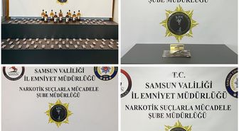 Samsun'da uyuşturucu operasyonlarında 10 zanlı yakalandı