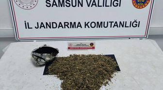 Samsun'da uyuşturucu operasyonunda 2 kişi yakalandı