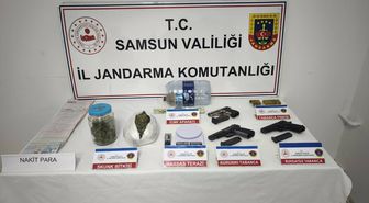 Samsun'da uyuşturucu operasyonunda yakalanan zanlı tutuklandı