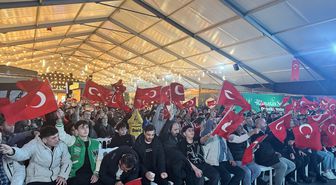 Samsun ve Çankırı'da milli takım coşkusu yaşandı