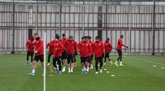 Samsunspor, Shkendija maçının hazırlıklarını tamamladı