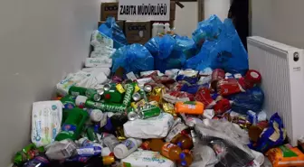 Şanlıurfa'da denetimlerde ele geçirilen 5 ton bozuk ürün imha edildi