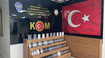Şanlıurfa'da gümrük kaçağı 85 cep telefonu ele geçirildi