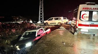 Şanlıurfa'da şarampole devrilen kamyonetteki 3 kişi yaralandı