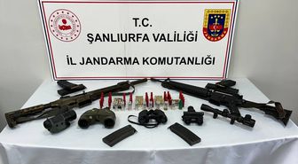 Şanlıurfa'da silah kaçakçılığı operasyonunda 3 şüpheli yakalandı