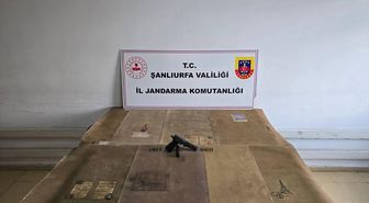 Şanlıurfa'da tarihi eser operasyonunda 4 şüpheli yakalandı