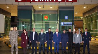 Sarp Sınır Kapısı'nda iftar programı düzenlendi