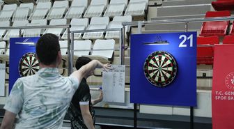 Erzincan'da Şehit Eren Bülbül Türkiye Dart Şampiyonası Sıralama Turları Tamamlandı
