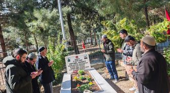 Şehit Piyade Onbaşı Veysel Günay, şehadetinin yıl dönümünde kabri başında anıldı