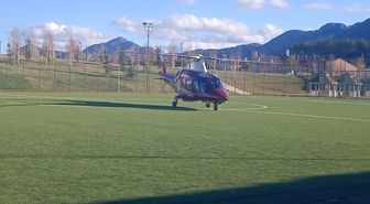 Seydişehir'de hava ambulansı kalp krizi geçiren hasta için havalandı