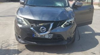 Seydişehir'de otomobil ile motosiklet çarpıştı, 3 kişi yaralandı