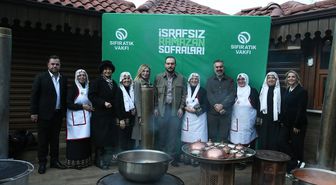 Sıfır Atık Vakfı'nın "İsrafsız Ramazan Sofraları" projesinin ilk durağı Bursa oldu
