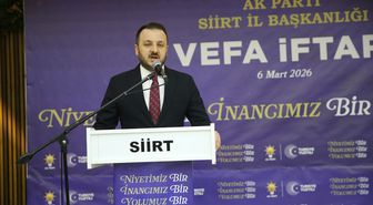 Siirt'te AK Parti'den 'Vefa İftarı' programı