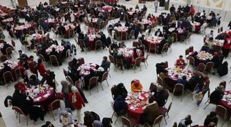 Siirt'te Türk Kızılay tarafından iftar programı düzenlendi
