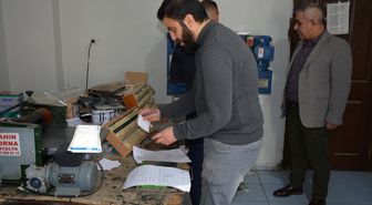 Silopi'de 'APP' plaka değişimi için başvuru