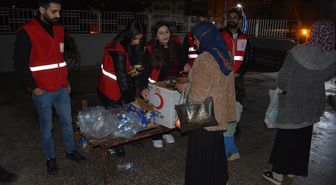 Silopi'de Kadir Gecesi dolayısıyla ikramda bulunuldu