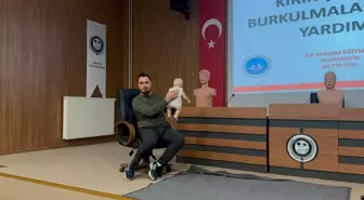 Şırnak'ta üniversite personeli ve öğrencilere ilk yardım eğitimi verildi