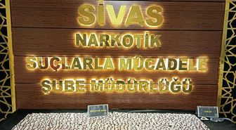 Sivas'ta uyuşturucu operasyonunda yakalanan 2 şüpheli tutuklandı