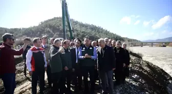 Tarım ve Orman Bakan Yardımcısı Gizligider, Dalaman Çayı'ndaki taşkın önleme çalışmalarını inceledi Açıklaması