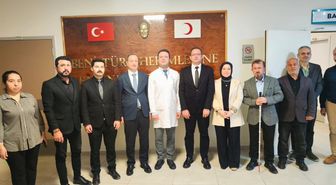 Tarsus Kaymakamı Akyüz, Tarsus Devlet Hastanesini ziyaret etti