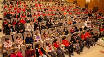 Taşköprü'de ilkokul öğrencilerine yönelik müzikal gösteri sunuldu