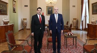 TBMM Başkanı Kurtulmuş, TİKA Başkanı Eren'i kabul etti