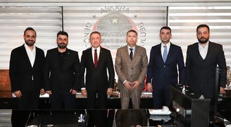 TBMM Dışişleri Komisyonu Başkanı Fuat Oktay'dan Gençlerbirliği'ne ziyaret