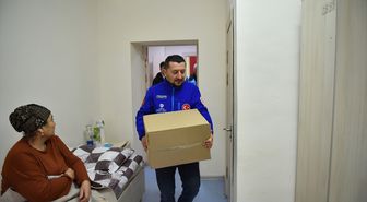TDV, Kırgızistan'da ihtiyaç sahiplerine ramazan yardımı ulaştırdı