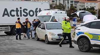 Tekirdağ'da iki otomobilin çarpıştığı kazada 5 kişi yaralandı