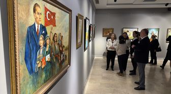Tekirdağ'da 'Kadın: Yeryüzünün Nabzı' resim sergisi açıldı