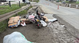 Tekirdağ'da otomobilin çarptığı elektrikli bisiklet sürücüsü hayatını kaybetti