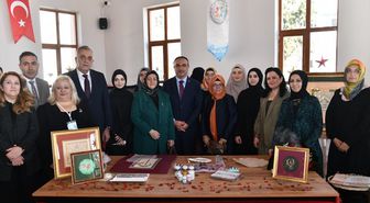 Tekirdağ'da 'Sanatın Diliyle Değerlerimiz' sergisi açıldı