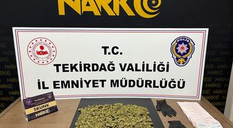 Tekirdağ'da uyuşturucu operasyonlarında yakalanan 10 şüpheli tutuklandı