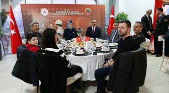 Tekirdağ Valisi Soytürk, şehit aileleri ve gazilerle iftar yaptı