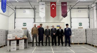 TİKA'dan Ukrayna'da ihtiyaç sahibi ailelere ramazanda gıda yardımı