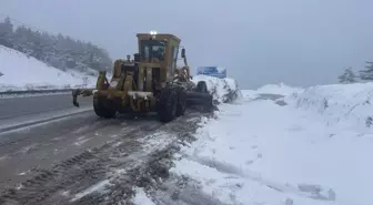 Tokat-Sivas kara yolunda kar etkili oluyor