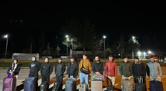 Tokat'ta yolcu otobüsünde 11 düzensiz göçmen yakalandı
