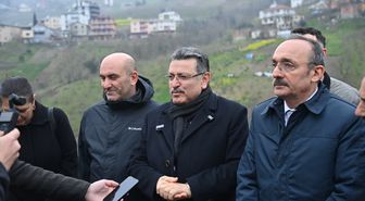 Trabzon Büyükşehir Belediye Başkanı Genç, Düzköy'de yapılan arıtma tesisini inceledi