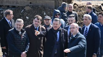 Trabzon Büyükşehir Belediye Başkanı Genç, Uzunkum Yaşam Alanı'nın yapılacağı bölgeyi inceledi