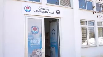Trabzon'da 3 bin 341 üniversite öğrencisi ücretsiz çamaşırhane hizmetinden yararlandı