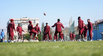 Trabzonspor, Çaykur Rizespor maçının hazırlıklarını sürdürdü