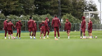 Trabzonspor, Galatasaray maçının hazırlıklarına devam etti