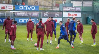 Trabzonspor, Kayserispor maçının hazırlıklarına başladı