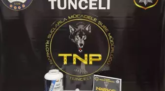 Tunceli'de uyuşturucu operasyonunda 1 şüpheli yakalandı
